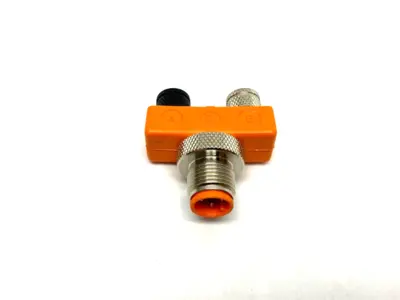 New | in-Stock Lumberg Automation M12 Male to Dual M8 Female Cable Splitting Tee Electrical Fittings Michigan US | Maverick Industrial Sales #1454073