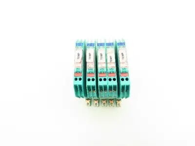 Pepperl+Fuchs Z728 Safe Snap Zener Barrier 28VDC 93mA 1 Channel Lot Of 5