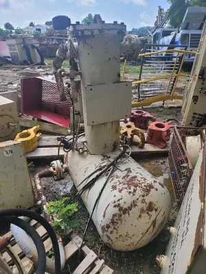 Used AFTERMARKET AIR COMPRESSOR TEE TANK Air Compressor Parts Pennsylvania US | East West Machinery & Drilling #1417280