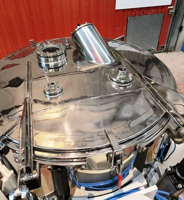 Comteifa FT-12-B ATEX perforate basket centrifuge, 316L SS.