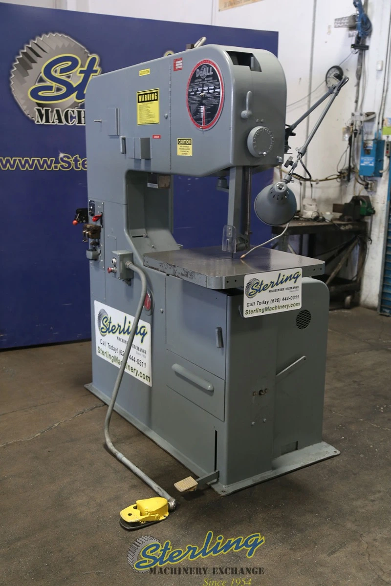 Used DOALL 3613-0 Vertical Band Saws California US | Sterling Machinery Exchange #1467170