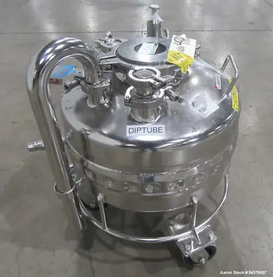 Used Small Batch Vessel – Alloy Products Dual Jacket Tank