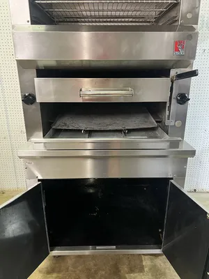 Used Wolf Used 36" Wolf FS-HB-1 Commander Series Natural Gas Top-Fired Broiler Broilers Illinois US | Falcon Restaurant Supply #1375046