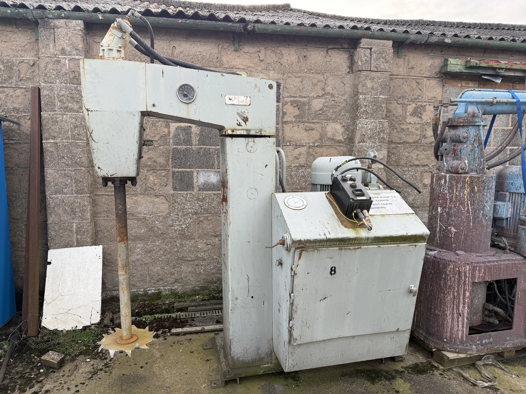 15 Kw Mastermix Hyd Sawtooth Mixer