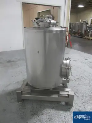 USED HyClone 500 Liter ConeCraft Hyclone Tank, 304 S/S