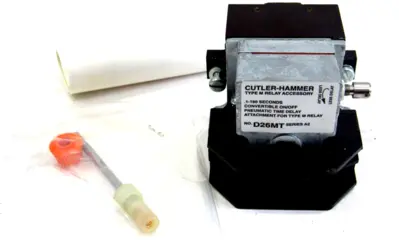 NEW CUTLER HAMMER D26MRD30B1 RELAY D26MTE TIMER ATTACHMENT