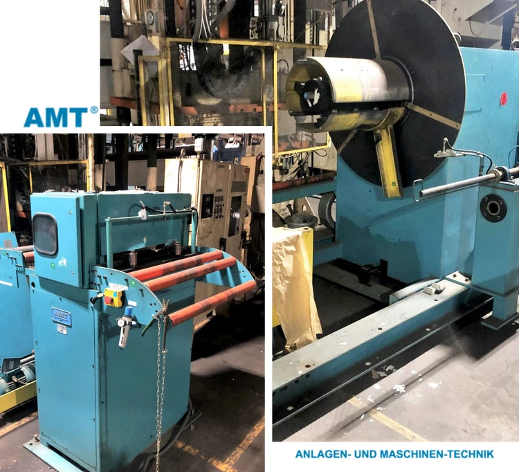 Used 2002 AMT RM 650/7-40 | HR 4.0/1400 Uncoilers | Alma Machinery #899739