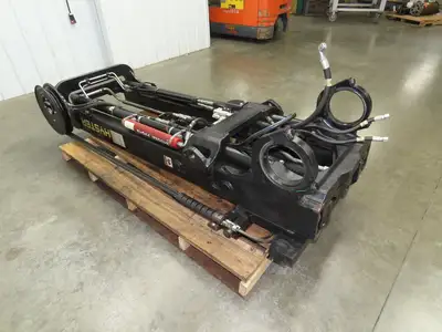 Hyster E80XN Forklift Mast Class IV 2 Stage 4 Lever 144.7" Lift 7000lb READ
