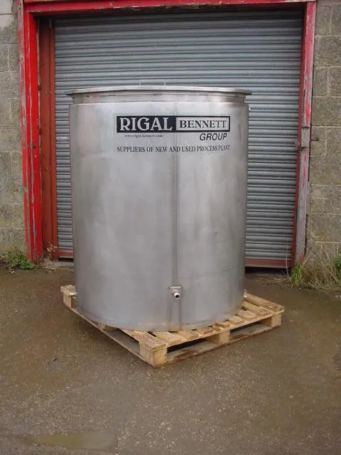 1,100L S/S Electrically Heated Jacketed Cooker Tank
