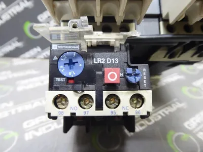 7.5 HP Telemecanique LP1 D0901 Reversing Contactor Assembly 1000V 8kV Used