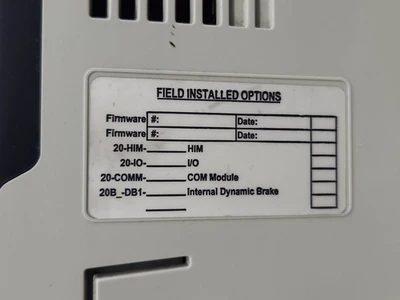 USED Allen-Bradley 20BD8P0A0AYNANA0