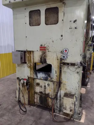 220 TON AIDA MODEL #PMX-LS-200H SSDC STRAIGHT SIDE PRESS, 7.87" STROKE: STOCK #22214