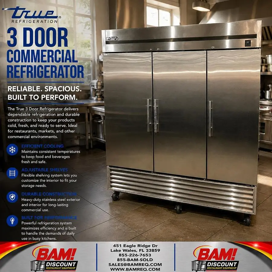Used TRUE TS- 72 Refrigerators Florida US | BAM Discount Restaurant Equipment #1390511