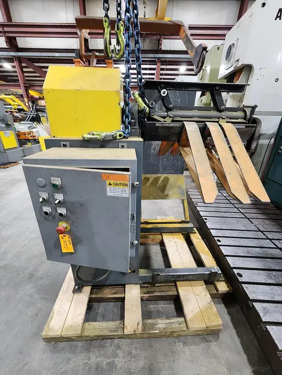 Used DALLAS DPR-6,000X24/06425 Coil Reels and Straighteners Michigan US | Midwest Press and Automation #1302701