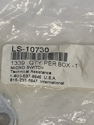 NEW MICROSWITCH 6PA30