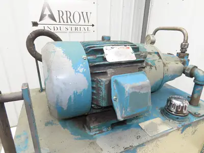 Eaton Vickers V101P5P1C20 Hydraulic Power Unit 5 GPM 5Hp 2500 PSI 230/460V 3Ph