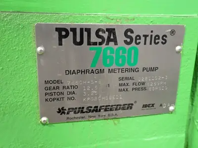 USED PULSAFEEDER 7660HSE