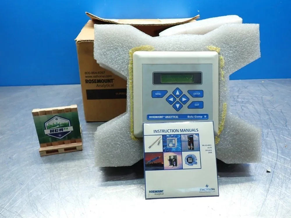 New | in-Stock EMERSON 1056012636AN Analyzer Testers | HGR 24 #744217