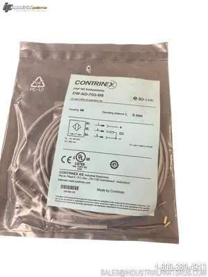 New | in-Stock CONTRINEX DW-AD703-M8 Proximity Sensors Kentucky US | Industrial Parts R Us Inc. #1459989