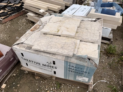 USED CREATIVE MINES VENEER APPROXIMATELY 68SQ FT