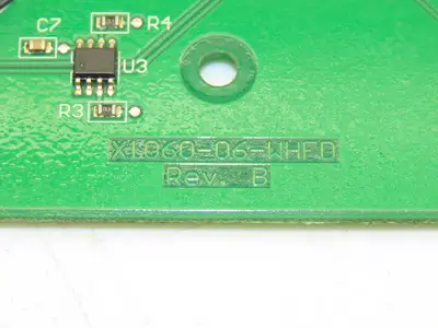 EnerSys X1060-06-WHFD-S Printed Circuit Board PCB LCD Display Push Button Rev E
