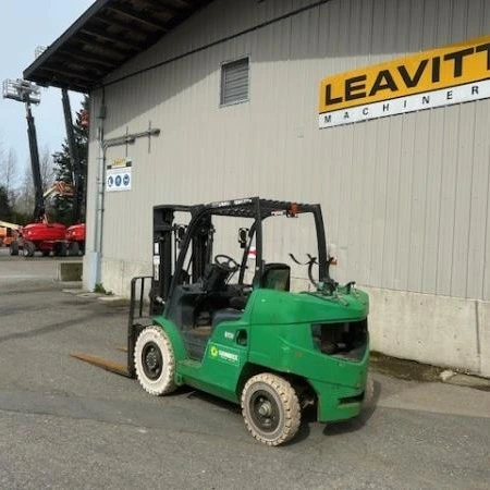 Used 2015 MITSUBISHI FG40N1 Internal Combustion Forklifts: Pneumatic Tire British Columbia CA | Leavitt Machinery #1443673