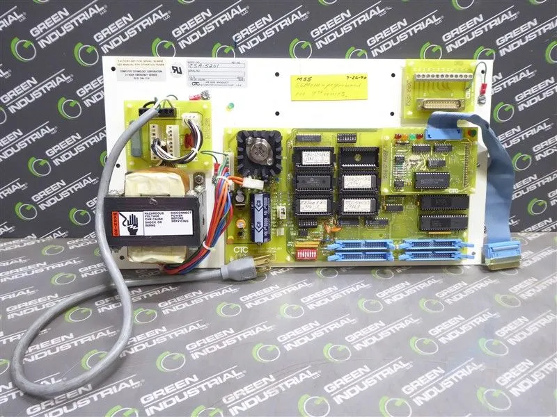 Computer Technology Corp. CSA-5201 Control Board Assembly 100/120  220/240V Used