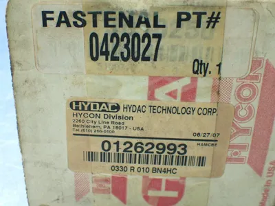 NEW HYDAC 01262993