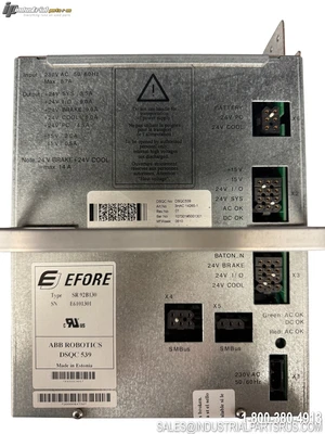 Used EFORE DSQC 539 Power Supplies Kentucky US | Industrial Parts R Us Inc. #776051