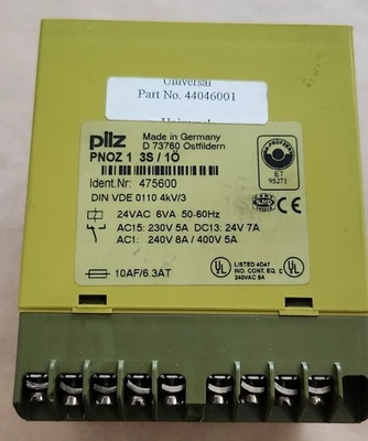 USED Pilz PNOZ 1 3S 1O
