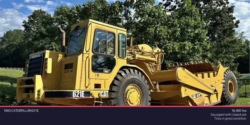 Used 1992 CATERPILLAR 621E Scrapers Louisiana US | Proxy Equipment #1378383