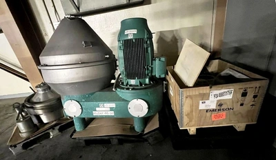 Westfalia GSE 125-06-777 wine clarifier, 316SS.