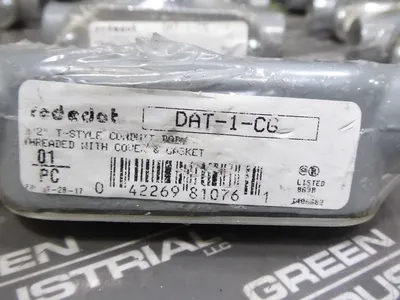 Lot of 10 Thomas & Betts DAT-1-CG Red-Dot 1/2" Threaded Conduit Body New NIB