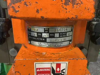 Used L & J PRESS CORPERATION 27 O.B.I. Presses Ohio US | HGR 24 #1437856