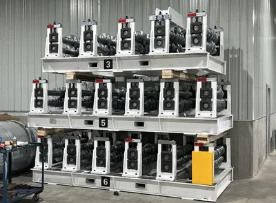 Cassette Type Roll Forming Machine in Orlando, Florida, USA