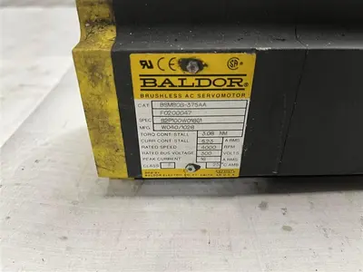 USED BALDOR BSM80B-375AA