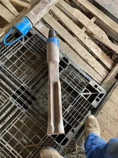 Used AFTERMARKET 5-1/2” DIAMETER X 32” LENGTH CABLE TOOL DRILLING CHISEL BIT Drills Pennsylvania US | East West Machinery & Drilling #1417246