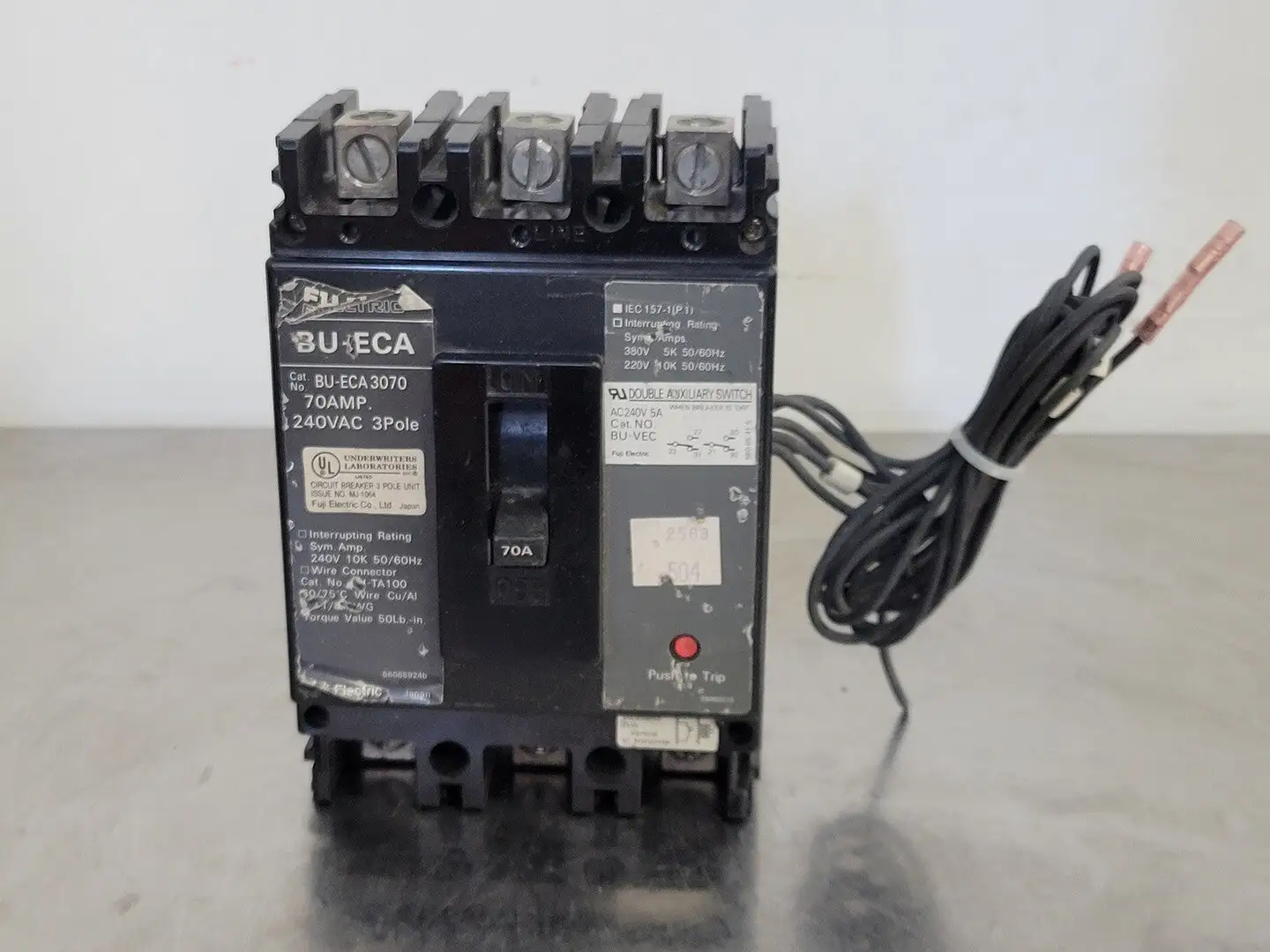 USED FUJI ELECTRIC BU-ECA 3070