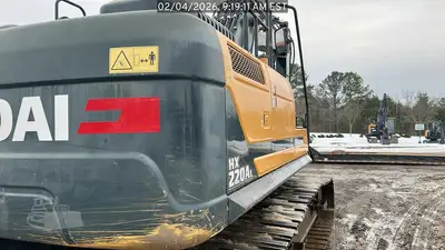 Used 2024 HYUNDAI HX220AL Crawler Excavators South Carolina US | National Equipment Dealers #1422367