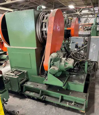 60,000# x 72" Paxson Cone Uncoiler w/Coil Car