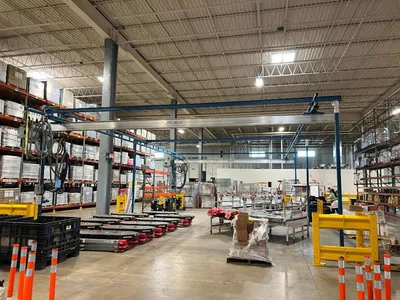 USED 2021 GORBEL 250# Bridge Crane