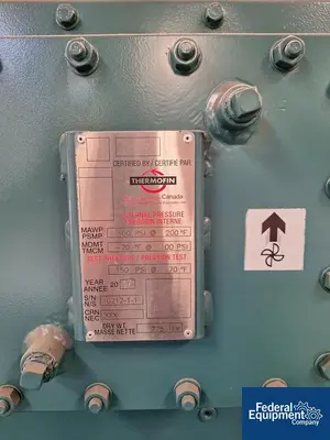 USED BALDOR Baldor Reliance 800HP Motor with Thermofin Air-to-Air Heat Exchanger