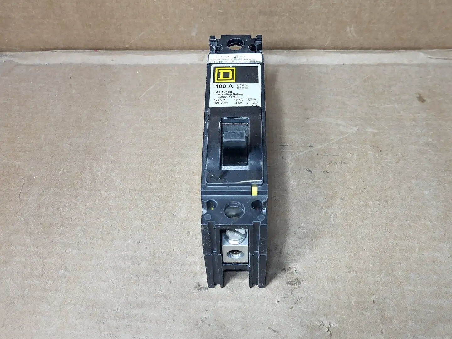USED SQUARE D FAL12100
