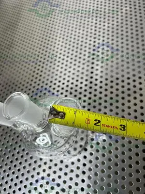 NEW CHEMGLASS CG-1576-04 250ML 3-NECK JACKETED EUROPEAN FLASK 1-CN, 2-SN 24/40 OUTER