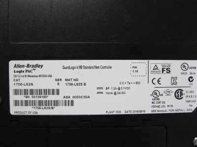 USED Allen-Bradley 1756-L62S