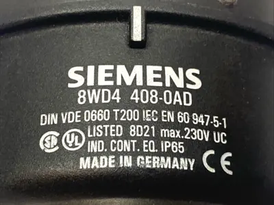 Used Siemens Connection Element for Stack Light Tower w/ 15" Post Light Source Equipment Michigan US | Maverick Industrial Sales #1395770