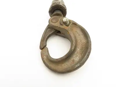 CM Lodestar 1057 R-RR Chain Hoist Latchlok Lower Hook Swivel Bearing Shank