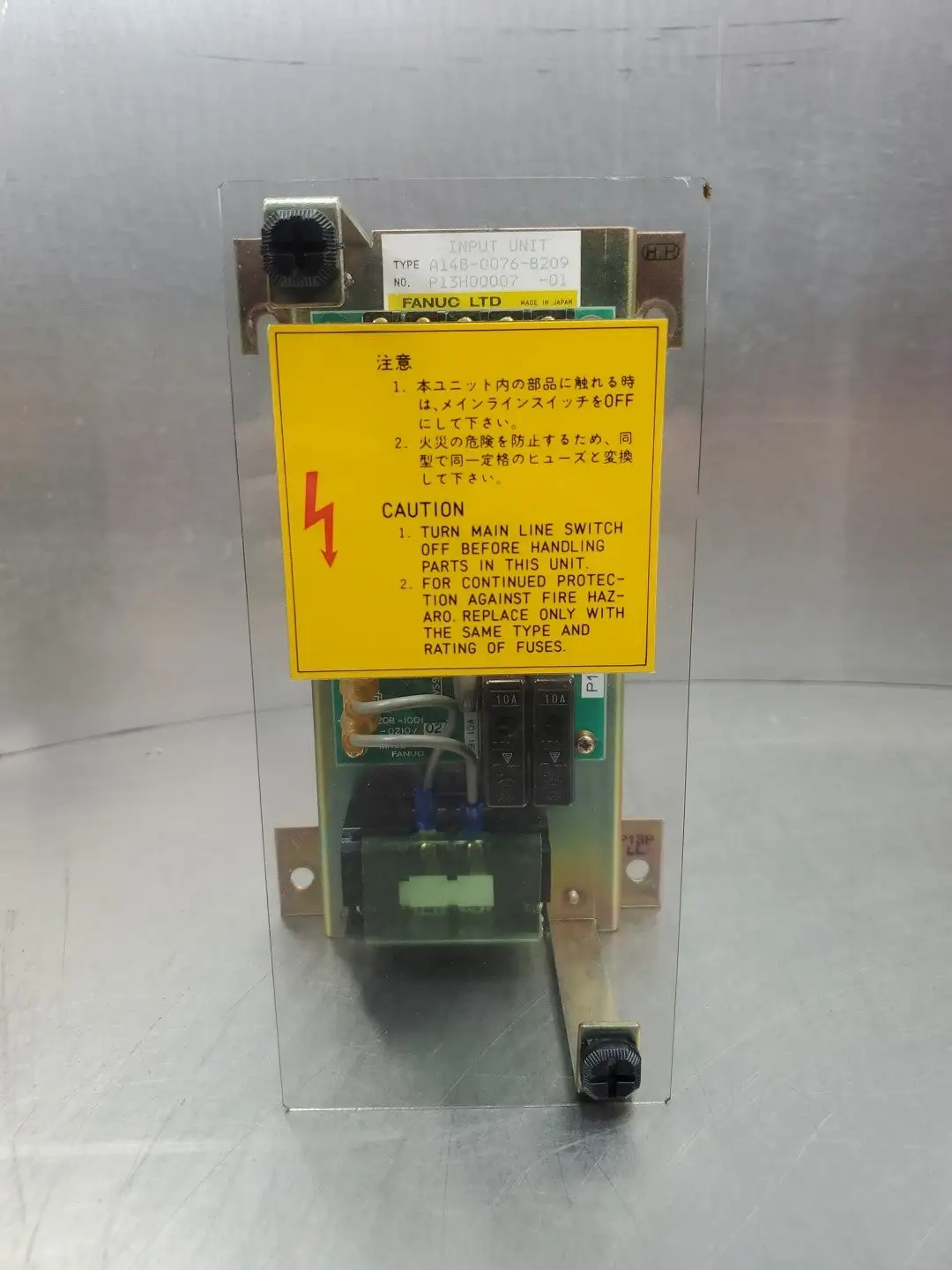Used FANUC A14B-0076-B209 Control Module , P13PLL PLC Input & Output | Palmetto Automation #1148604