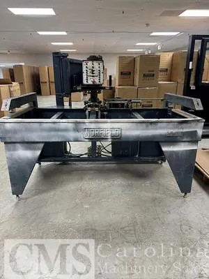 USED NORFIELD MODEL 3800 DOOR LITE MACHINE