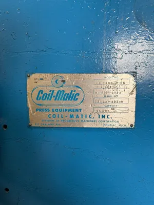 COIL-MATIC CC 1860 P-5 Coil Cradle & Straightener Combos | Rygate LLC (2)